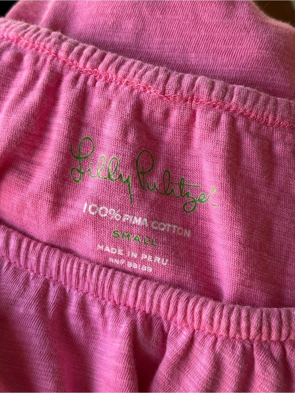 Lilly Pulitzer Wynne Ruffle Tank Cotton Pink Size Small - Picture 6 of 6